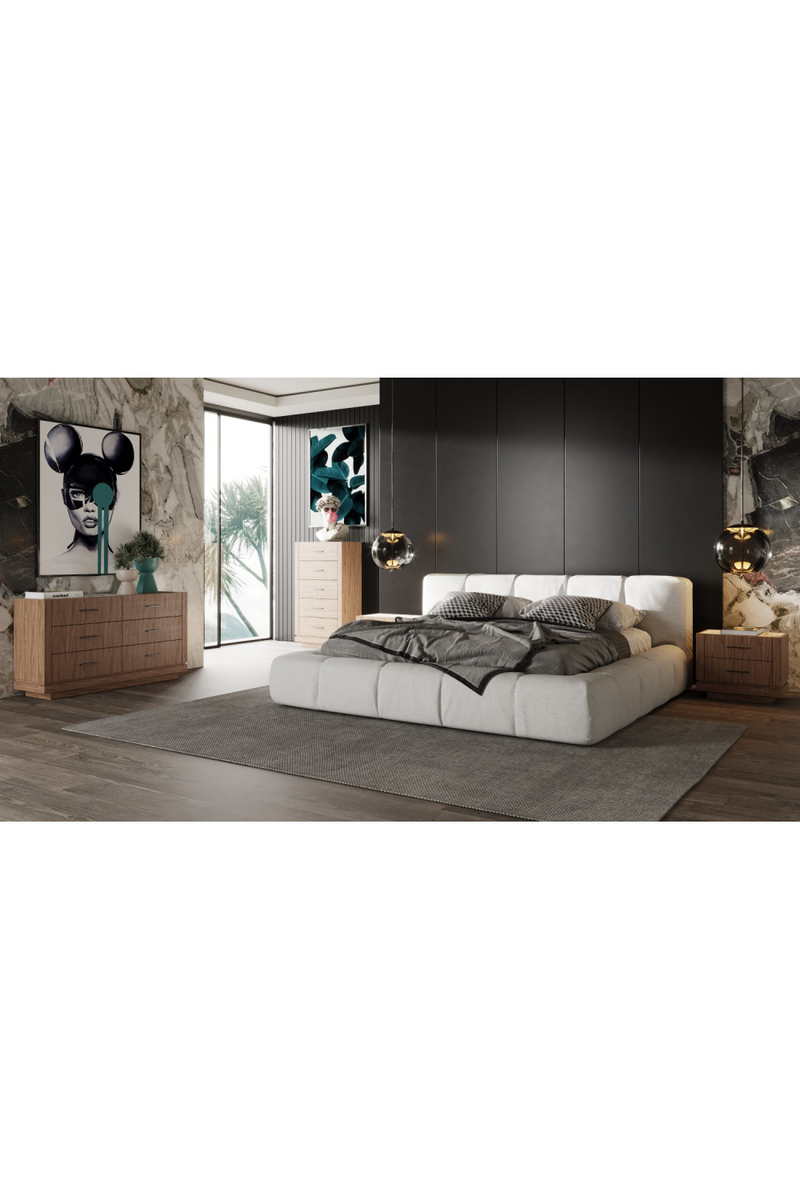 5-Drawer Walnut Chest | OROA Modern Bailey | Oroatrade.com