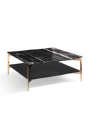 Black Marble Square Coffee Table | OROA Modern Dorian | Oroatrade.com