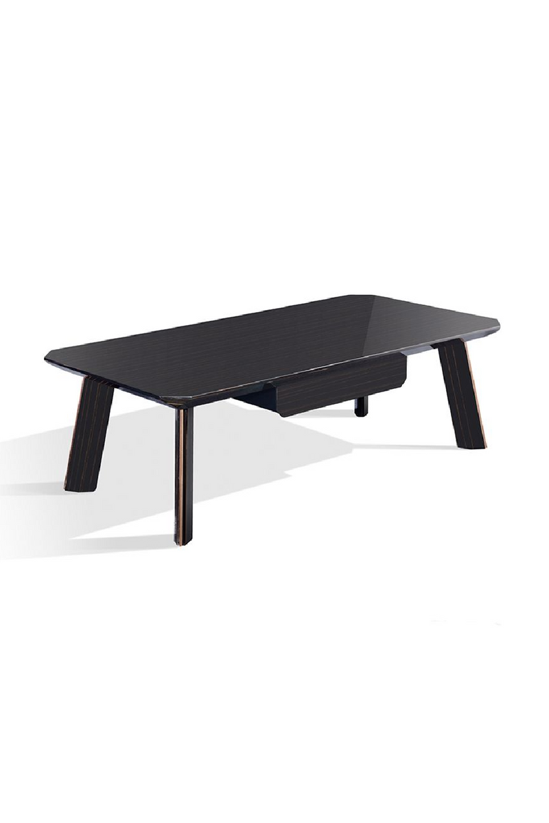 1-Drawer Ebony Coffee Table | OROA Modern Chadwick | Oroatrade.com