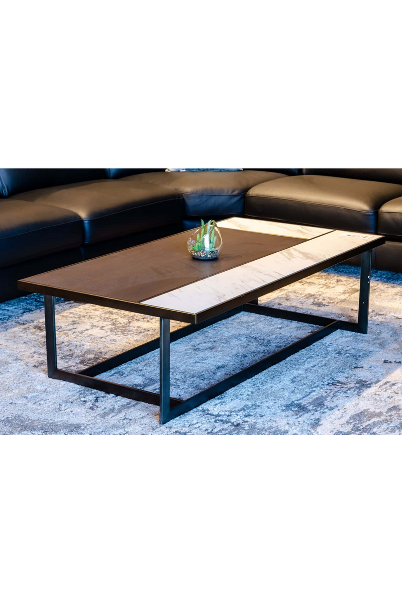 Gray Walnut Marble Coffee Table | OROA Modern Fargo | Oroatrade.com