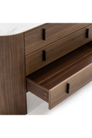 Walnut Veneer 3-Drawer Dresser | OROA Modern Chelton | Oroatrade.com