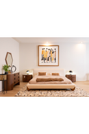 2-Drawer Walnut Nightstand | OROA Modern Chelton | Oroatrade.com