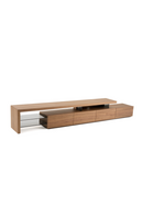 Walnut Veneer 4-Drawer TV Stand | OROA Modern Loreta | Oroatrade.com