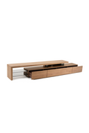 Walnut Veneer 4-Drawer TV Stand | OROA Modern Loreta | Oroatrade.com