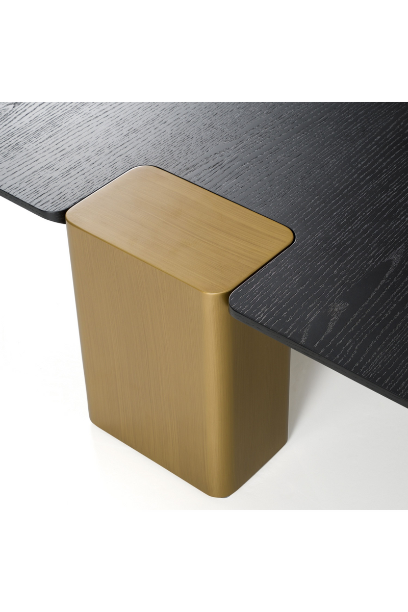Black Oak Square Coffee Table | OROA Modern Harold | Oroatrade.com