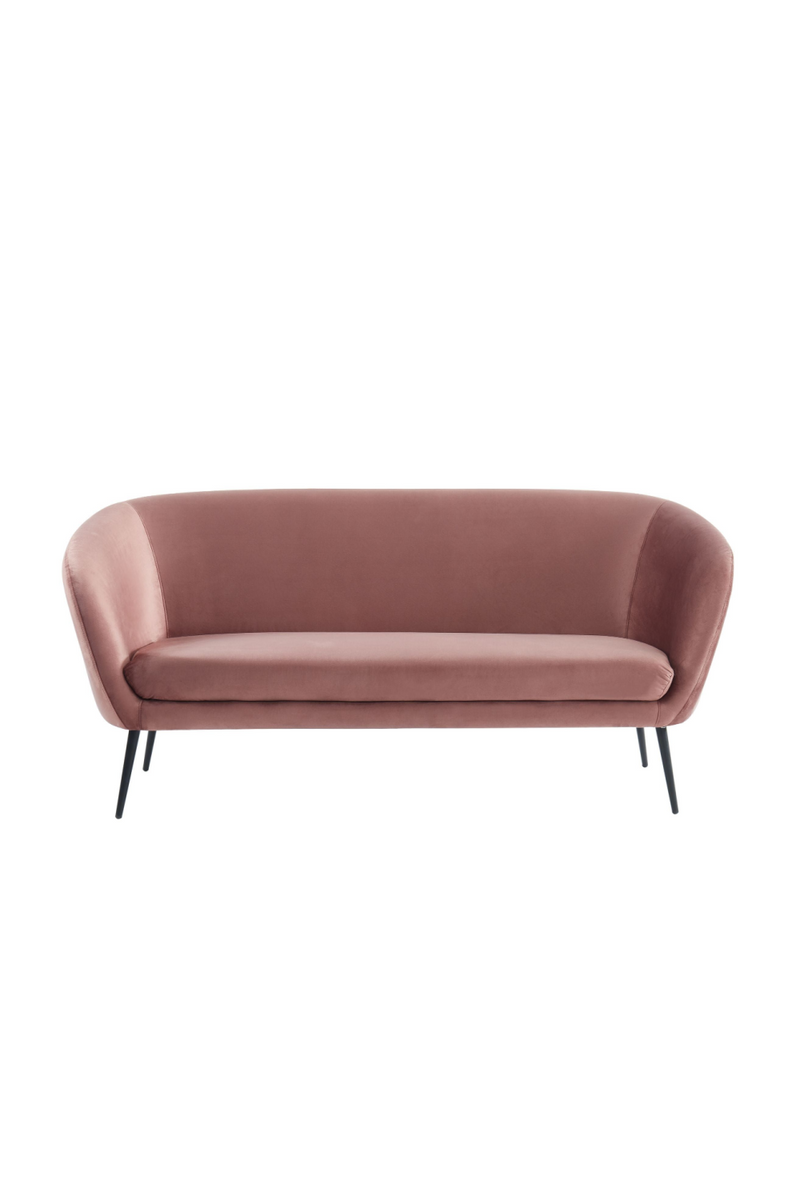Pink Sloped-Arm Sofa | OROA Modern Koeing | Oroatrade.com