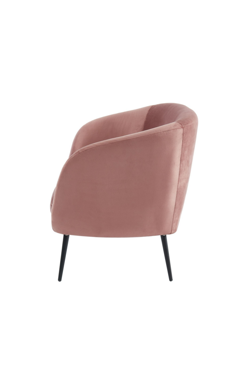 Pink Sloped-Arm Sofa | OROA Modern Koeing | Oroatrade.com