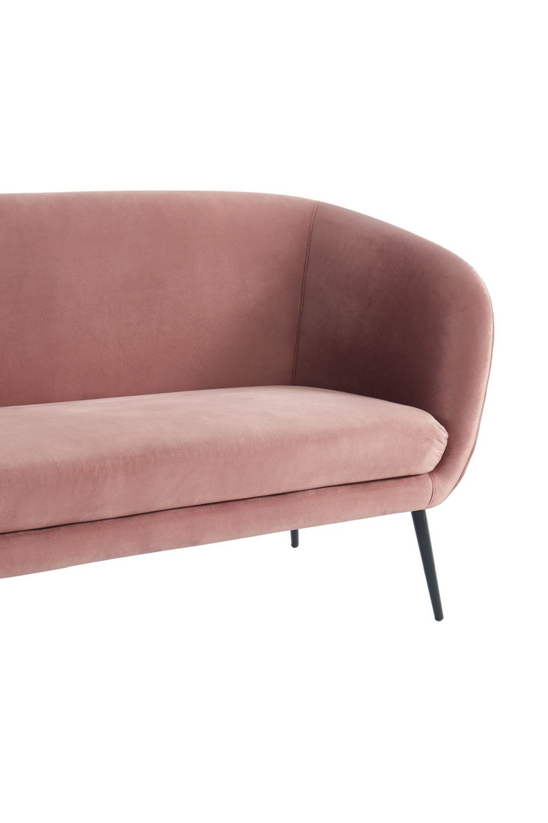 Pink Sloped-Arm Sofa | OROA Modern Koeing | Oroatrade.com