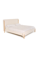 White Upholstered Bed | OROA Modern Electra | Oroatrade.com