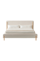 White Upholstered Bed | OROA Modern Electra | Oroatrade.com