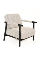 Black Framed Gray Accent Chair | OROA Modern Balko | Oroatrade.com
