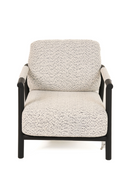 Black Framed Gray Accent Chair | OROA Modern Balko | Oroatrade.com
