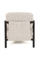 Black Framed Gray Accent Chair | OROA Modern Balko | Oroatrade.com