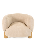 Curved-Back Accent Chair | OROA Modern Optima | Oroatrade.com