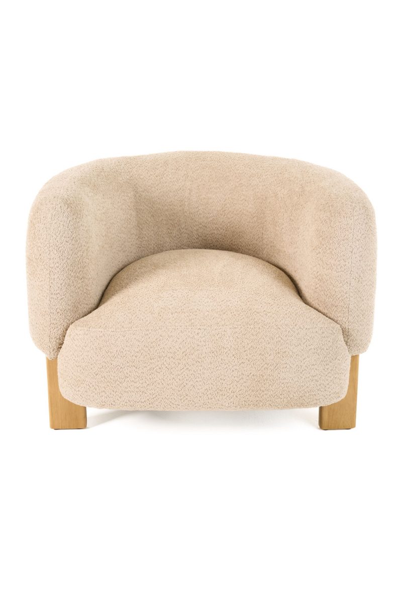 Curved-Back Accent Chair | OROA Modern Optima | Oroatrade.com