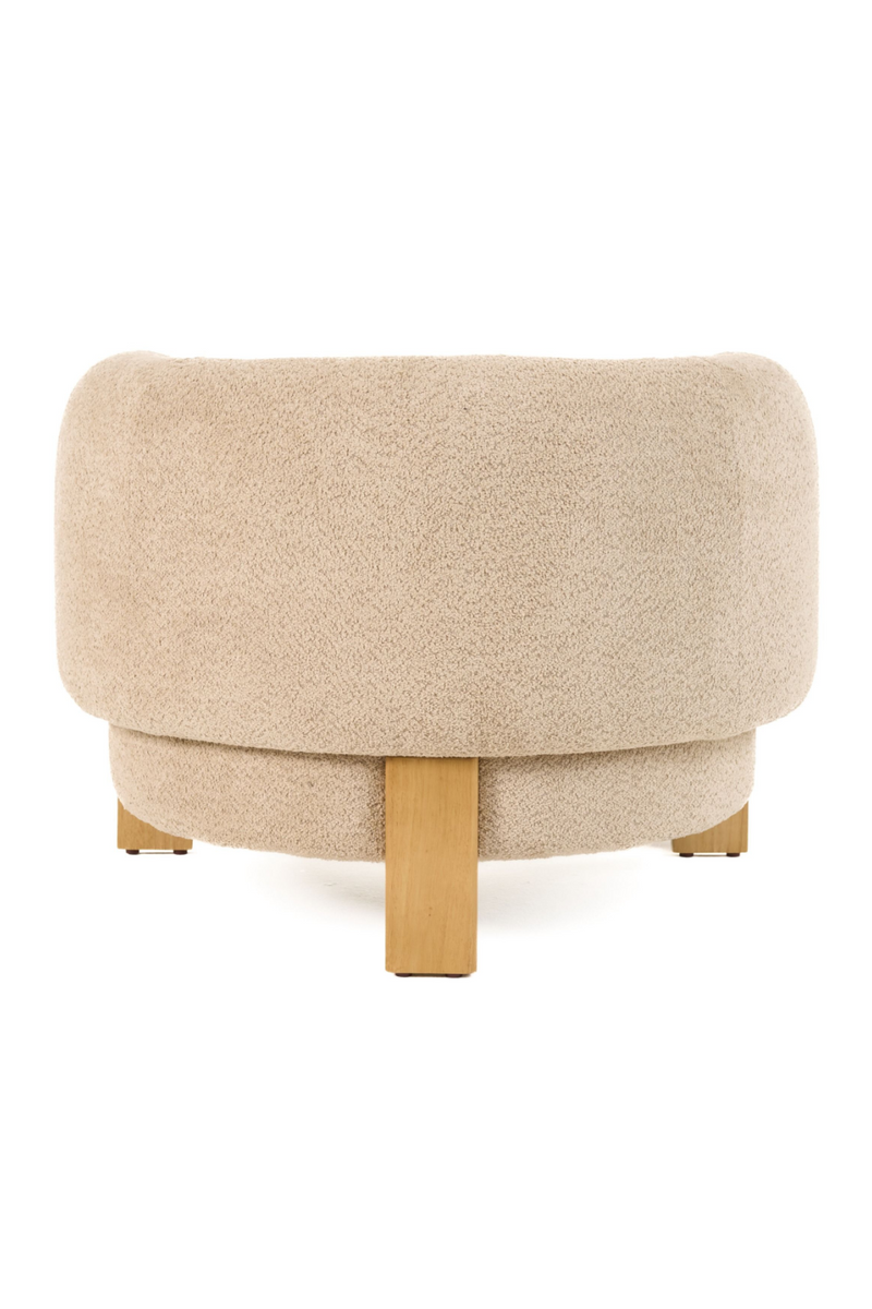 Curved-Back Accent Chair | OROA Modern Optima | Oroatrade.com