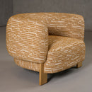 Curved-Back Accent Chair | OROA Modern Optima