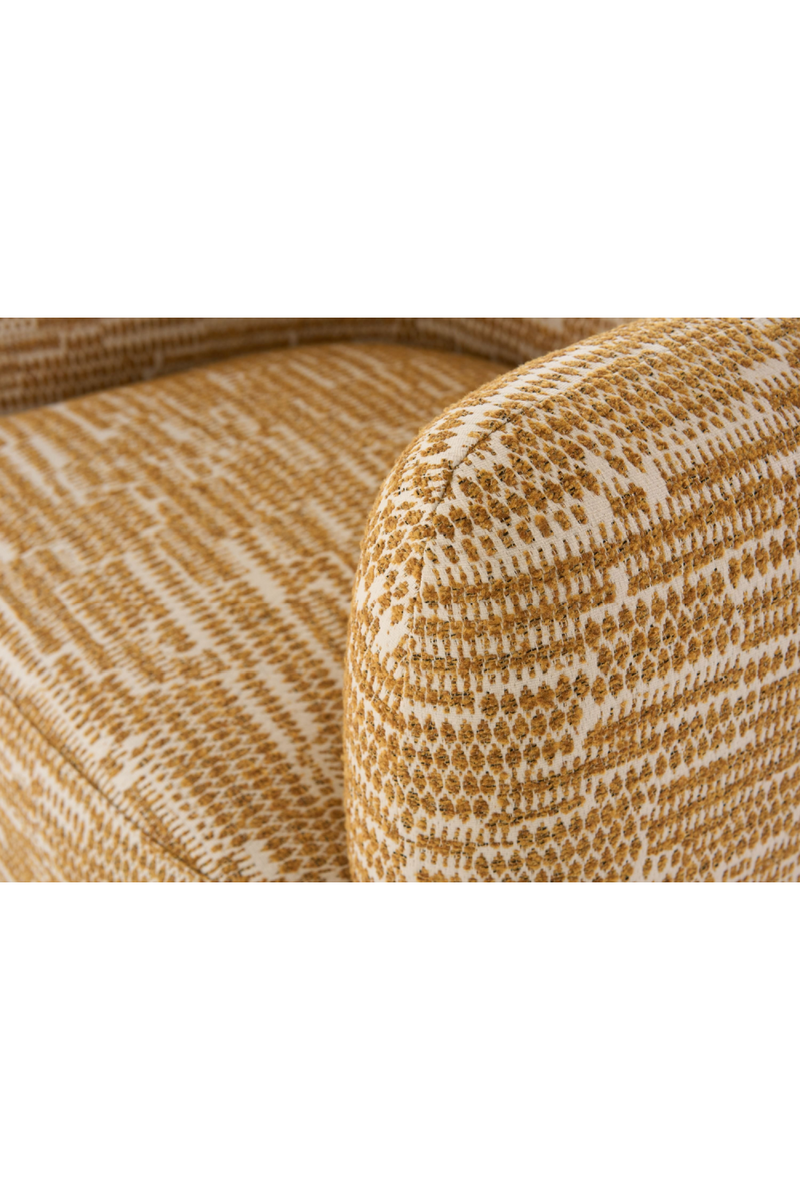 Curved-Back Accent Chair | OROA Modern Optima | Oroatrade.com