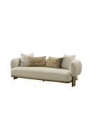 Beige Flared-Arm Sofa | OROA Modern Optima | Oroatrade.com