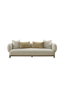 Beige Flared-Arm Sofa | OROA Modern Optima | Oroatrade.com