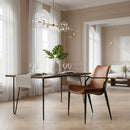 Vegan Leather Dining Chair Set (2) | OROA Modern Osprey