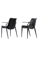 Vegan Leather Dining Chair Set (2) | OROA Modern Osprey | Oroatrade.com