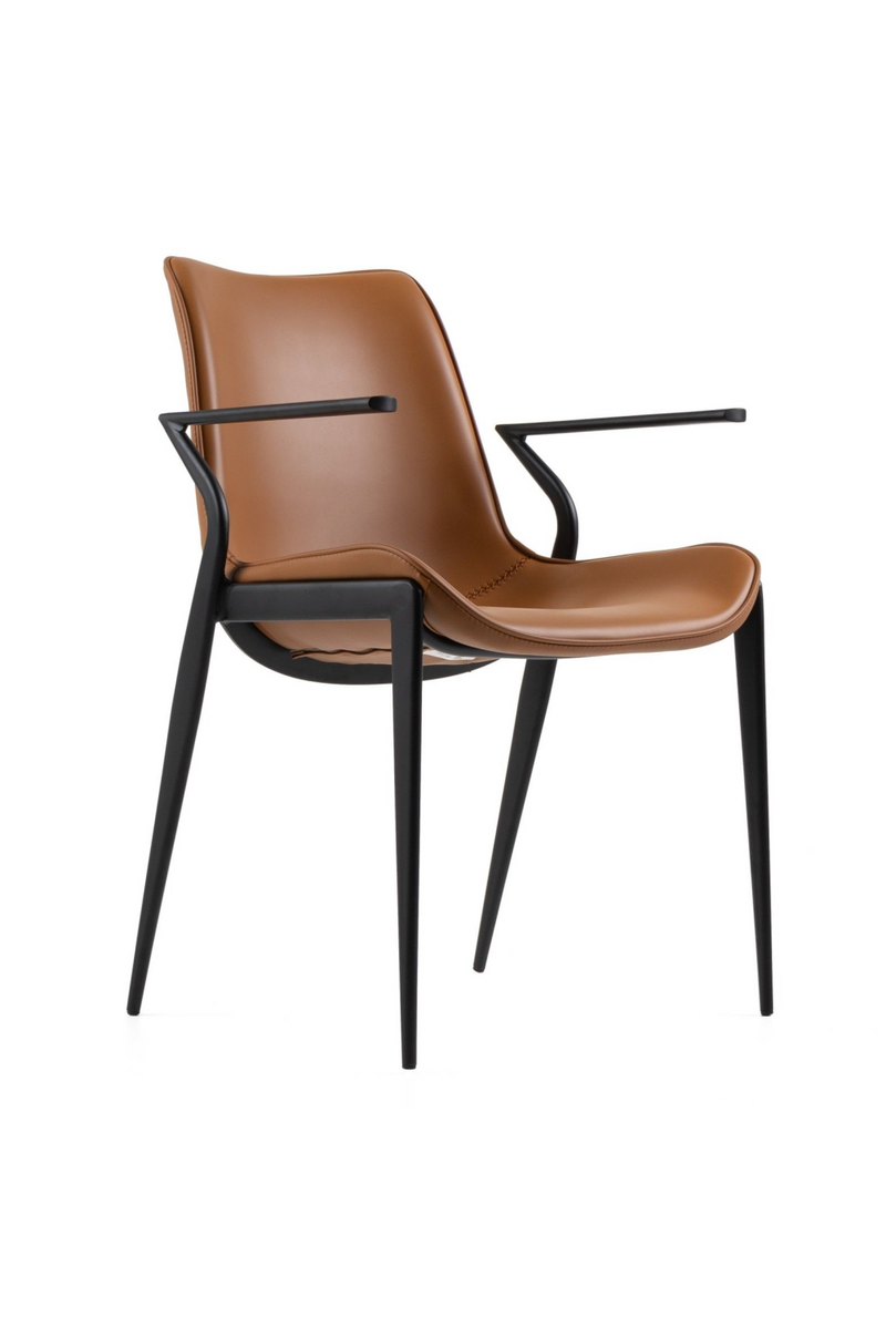 Vegan Leather Dining Chair Set (2) | OROA Modern Osprey | Oroatrade.com