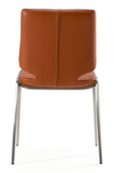 Eco-Leather Stackable Dining Chairs (2) | OROA Modern | Oroatrade.com