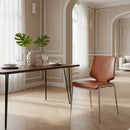 Eco-Leather Stackable Dining Chairs (2) | OROA Modern Eileen