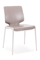 Eco-Leather Stackable Dining Chairs (2) | OROA Modern | Oroatrade.com