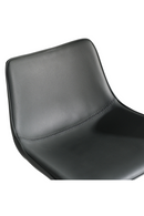 Gray Leatherette Swivel Bar Stool | OROA Modern Manning | Oroatrade.com