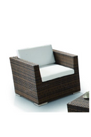 Woven Outdoor Lounge Armchair | OROA Modern H0831 | Oroatrade.com