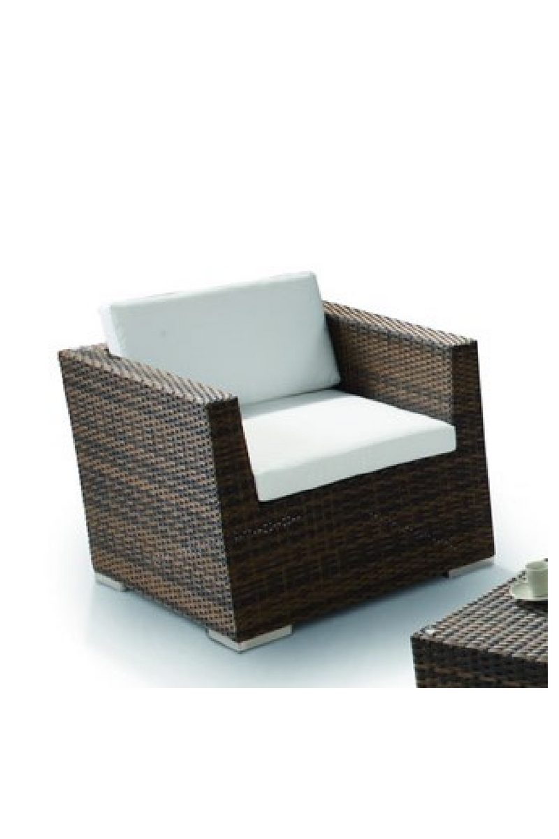 Woven Outdoor Lounge Armchair | OROA Modern H0831 | Oroatrade.com