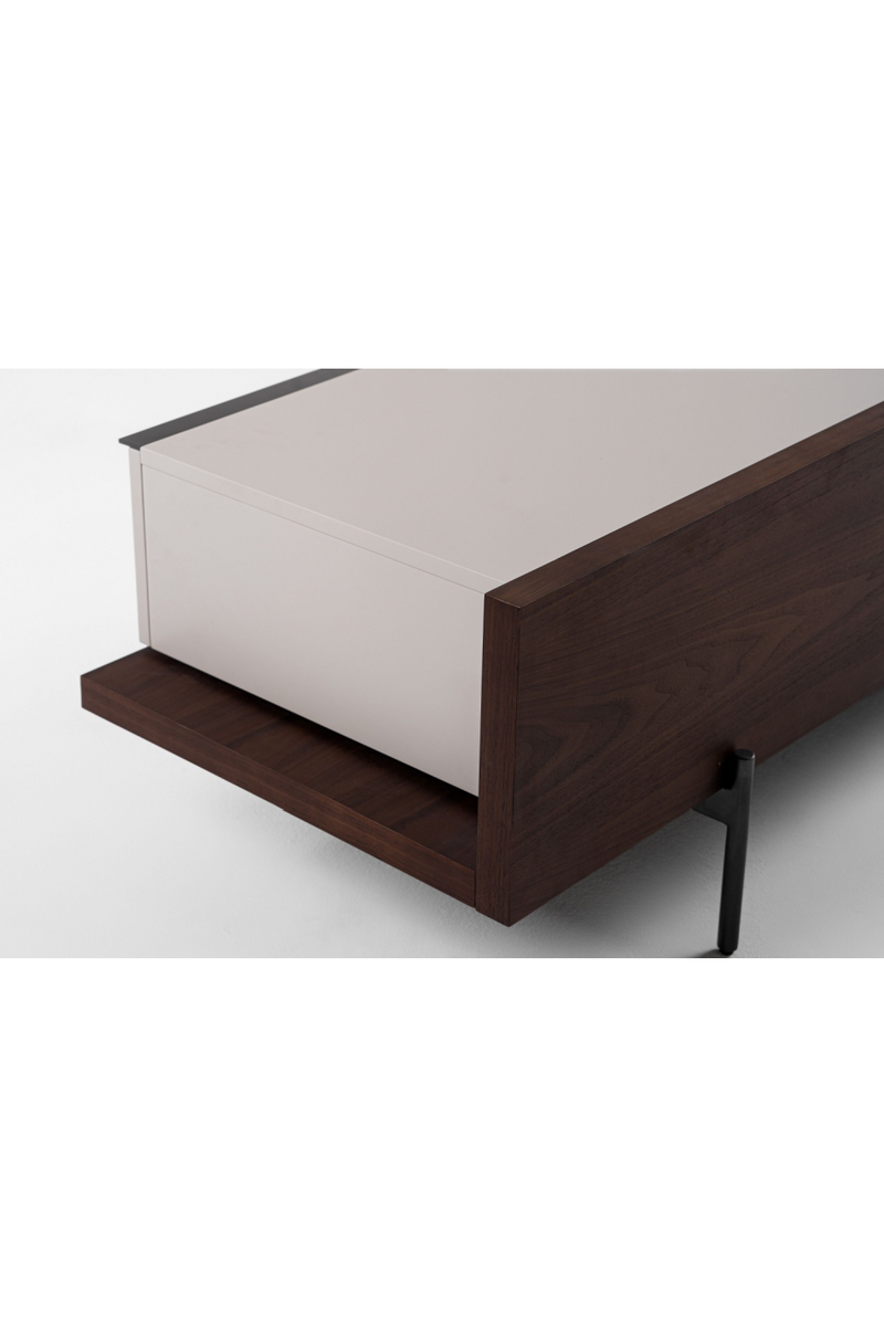Matte Beige TV Cabinet | OROA Modern Colima | Oroatrade.com