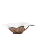 Square Tempered Glass Coffee Table | OROA Modern Sunset | Oroatrade.com