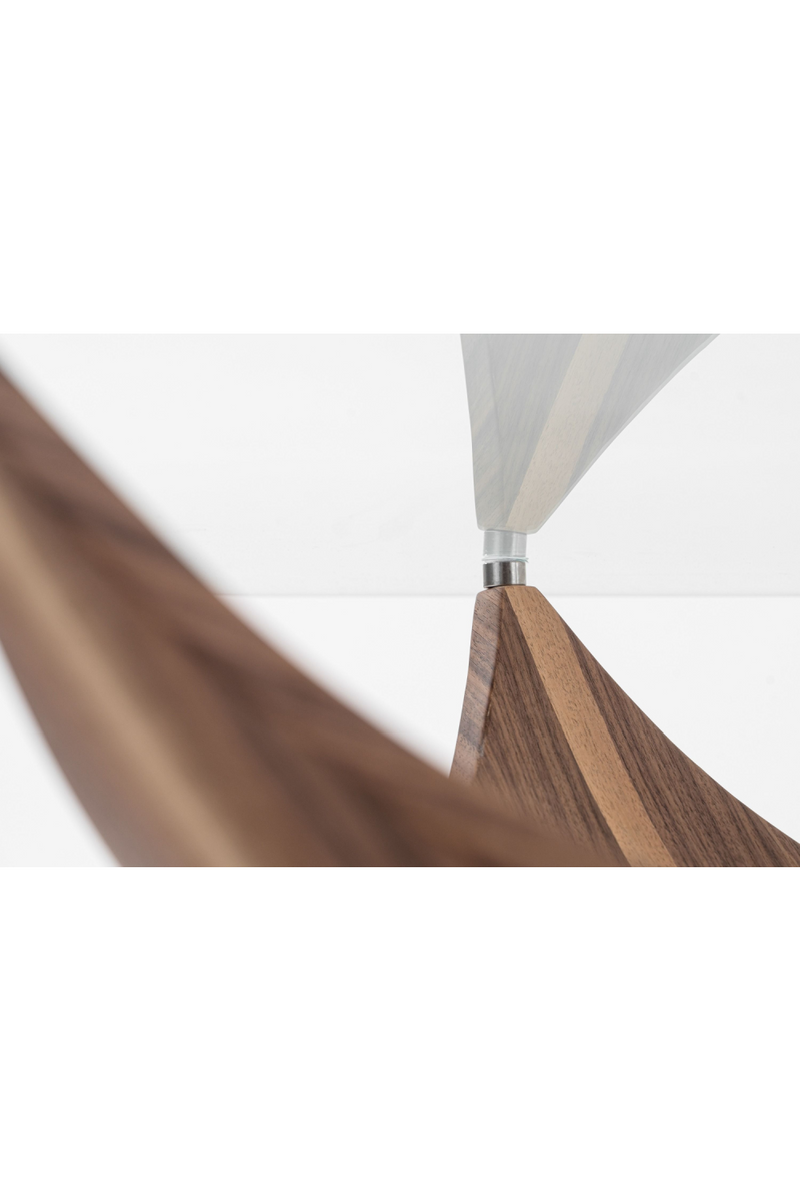 Square Tempered Glass Coffee Table | OROA Modern Sunset | Oroatrade.com