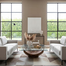 Square Tempered Glass Coffee Table | OROA Modern Sunset | Oroatrade.com