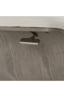 Gray Leather Swivel Chair and Ottoman | OROA Modern | Oroatrade.com