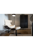Beige Lounge Chair & Ottoman | OROA Modern Zahara | Oroatrade.com