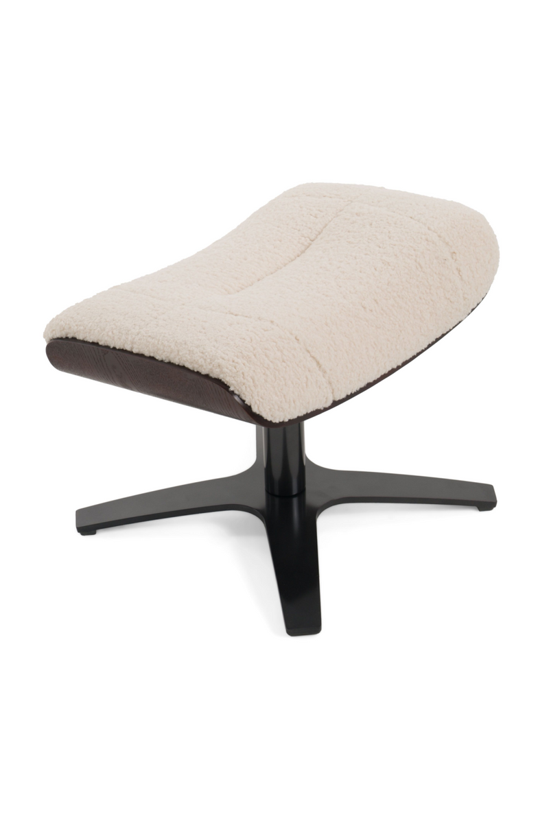 Beige Lounge Chair & Ottoman | OROA Modern Zahara | Oroatrade.com