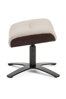 Beige Lounge Chair & Ottoman | OROA Modern Zahara | Oroatrade.com