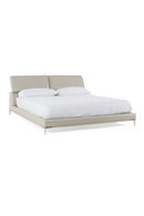 Gray Leather Queen Bed | OROA Modern Pearson | Oroatrade.com