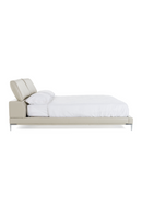Gray Leather Queen Bed | OROA Modern Pearson | Oroatrade.com