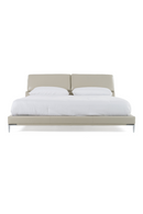 Gray Leather Queen Bed | OROA Modern Pearson | Oroatrade.com