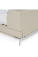 Gray Leather Queen Bed | OROA Modern Pearson | Oroatrade.com