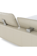 Gray Leather Queen Bed | OROA Modern Pearson | Oroatrade.com