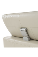 Gray Leather Queen Bed | OROA Modern Pearson | Oroatrade.com