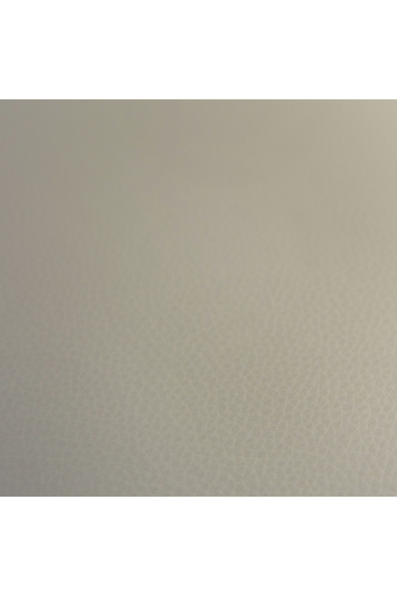 Gray Leather Rectangular Ottoman | OROA Modern Jacoba | Oroatrade.com