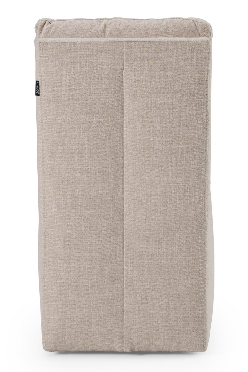 Beige Wheeled Dining Chair | OROA Modern Adrian | Oroatrade.com