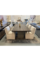 Beige Wheeled Dining Chair | OROA Modern Adrian | Oroatrade.com